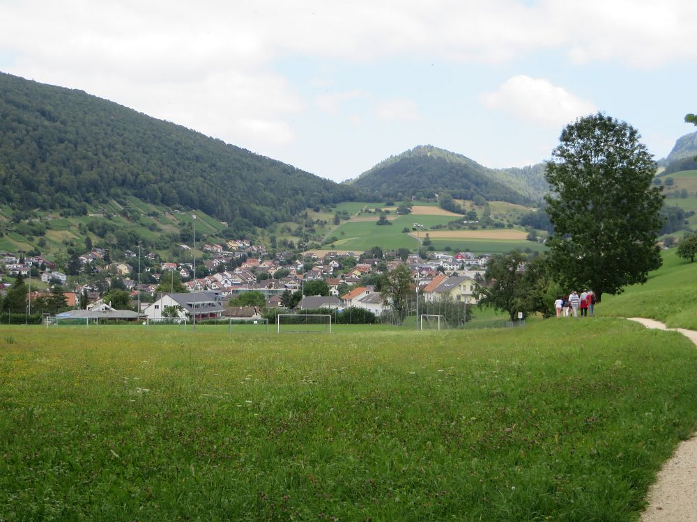 Oberdorf in Sicht