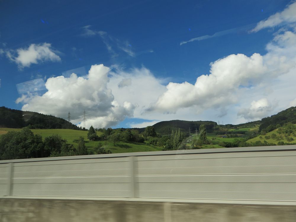 Auf dem Heimweg schien dann die Sonne!