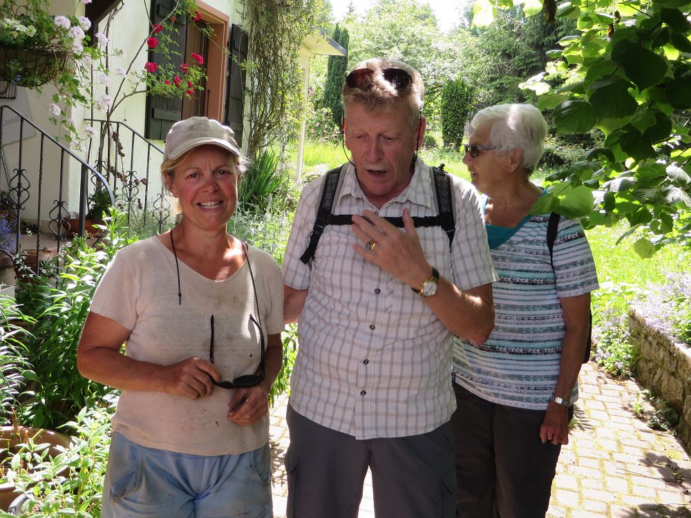 R. Champion mit Rick und Bernadette